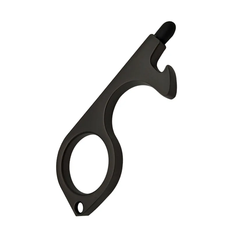 

Anti Contact Door Opener No Touch Key Door Opener Key Chain Non-contact Door Handle Elevator Artifact Keychain Dropship