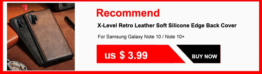 X-Level супер тонкий чехол s для samsung Galaxy Note 10+ Чехол Жесткий PP защитный чехол для Galaxy S10+ S10e прозрачный