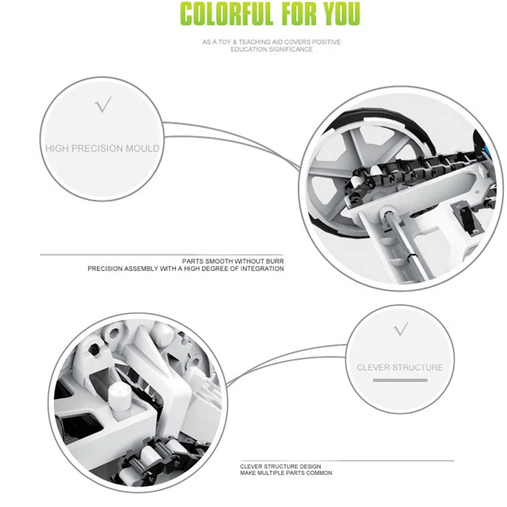 4WD малыш играть завинчивание крепления обучения науки и техники на батарейках