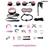 sex toys erotic sm 26 piece set adult bundled and restrained training hands and shackles womens sex toy kit