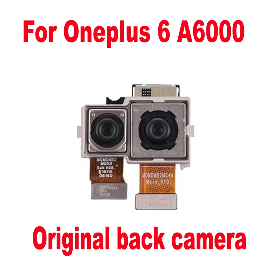 

Оригинальный LTPro лучший рабочий задний большой основной модуль камеры гибкий кабель для Oneplus 6 1 + 6 A6000 замена мобильного телефона