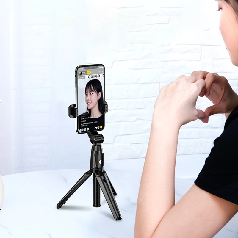 

Retractable Aluminum Alloy Bluetooth Remote Control Mobile Live Broadcast Stand