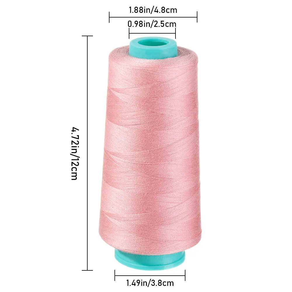 3000 Yards / 402 Polyester High Speed Copy Line Clothing Household Sewing Machine Thread Embroidery Supplies Wholesale | Дом и сад