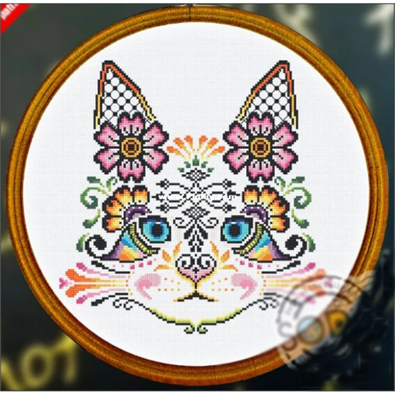 

ZZ4730 For Needlework Kit NOT PRINTED Cross stich Painting Set Cross Stitch Kits Cross-stitch Embroidery Set Stitch Kits Cross