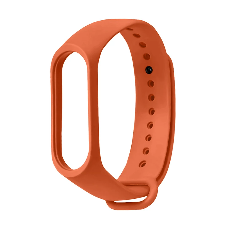 Orange Rovtop, ремешок, браслеты для Xiaomi Mi, 4, 3, ремни, силиконовый ремешок на запястье для Xiaomi Mi, 3, 4, ремешок на запястье, браслет Z2 - Цвет: Orange