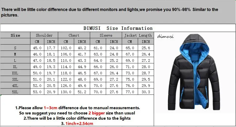 

PEVSN Men Winter Jacket Fashion Mens Cotton Thick Warm Hooded Thermal Parkas Male Casual Hoodies Windbreaker Coats Clothing