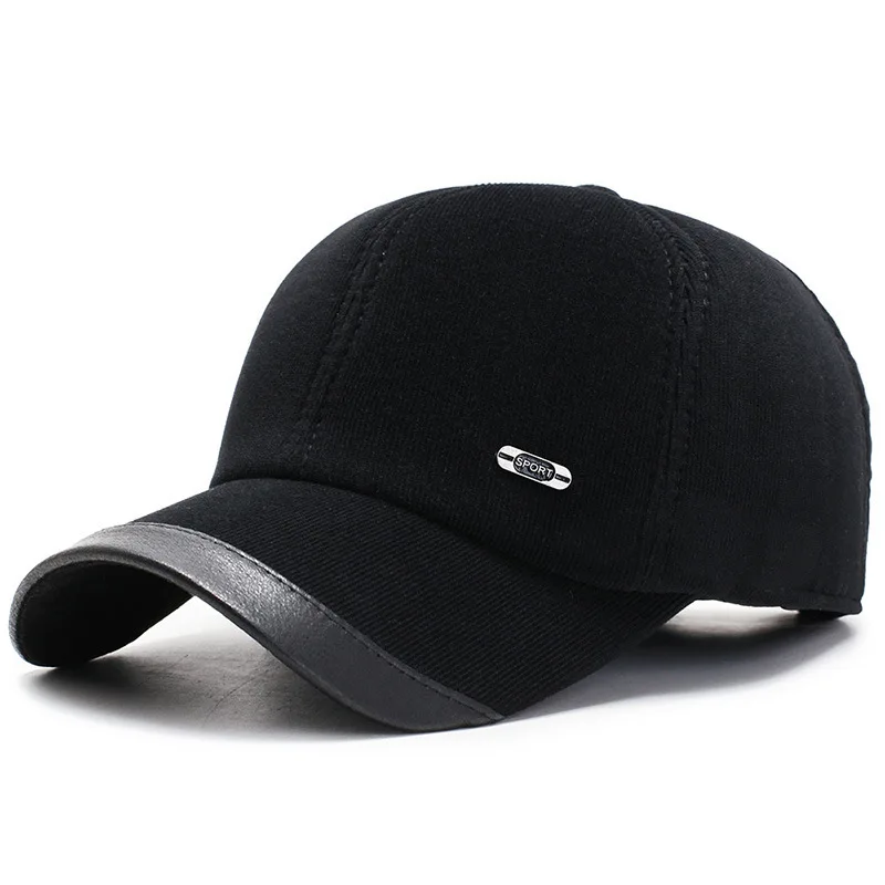 Зимняя утолщенная теплая шапка для защиты ушей уличная Мужская шапки с