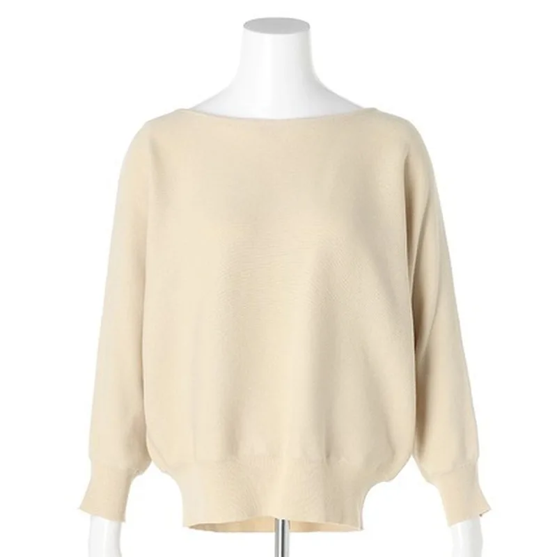 

Chic Pearl Button Loose Causal Candy Color Pull Femme O Neck Pullover Long Sleeve Knit Sweater Women Spring 2021 New Tops