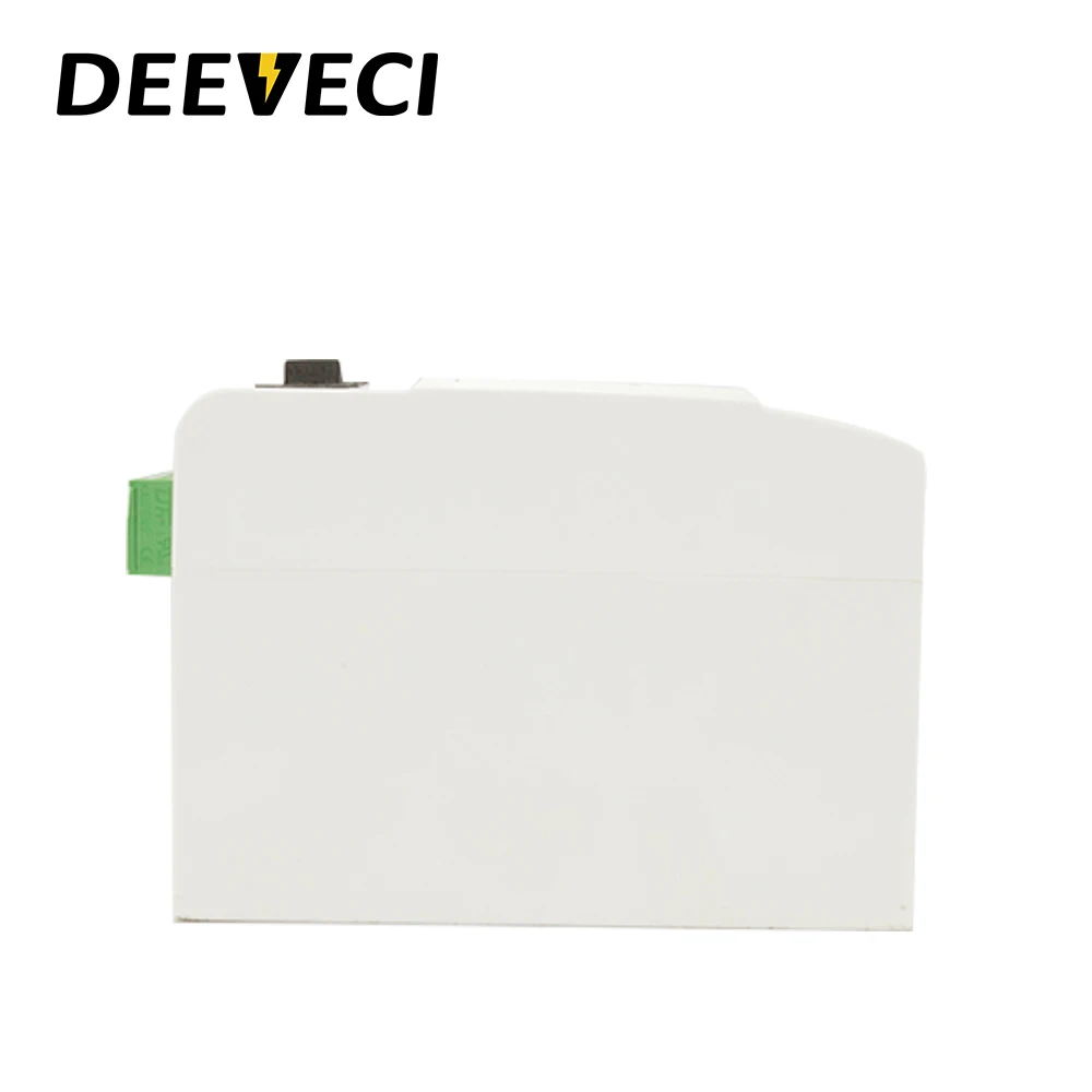 DEEVECI 16A 32A 40A 63A ATSE 220V 4P переключатель переключения с автоматическим переключением двойной мощности CE ATS для домашнего использования, белого цвета.