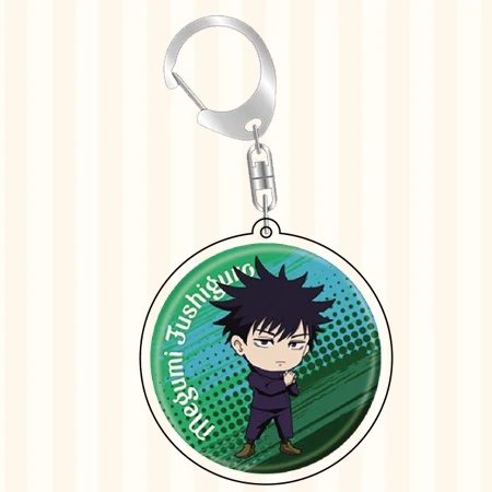 

Anime Jujutsu Kaisen Itadori Yuji Cute Keychain Cartoon Stand Figure Acrylic School Bag Itabag Pendant Keyring Game Toys Gifts