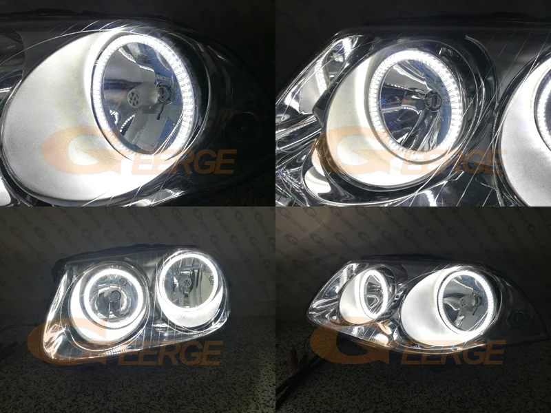 Для Volkswagen VW Jetta City MK4 2007 2008 2009 отличный ультра яркий SMD СВЕТОДИОДНЫЙ ангельские