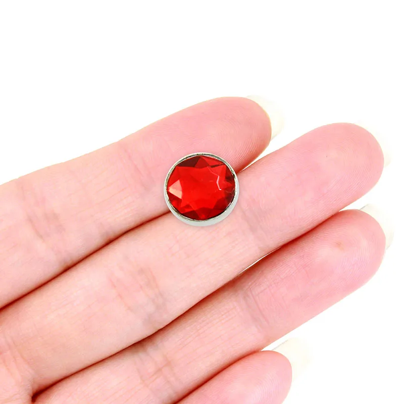 12 шт./лот красочные камнях брошь с Микки-Маусом и украшением в виде кристаллов