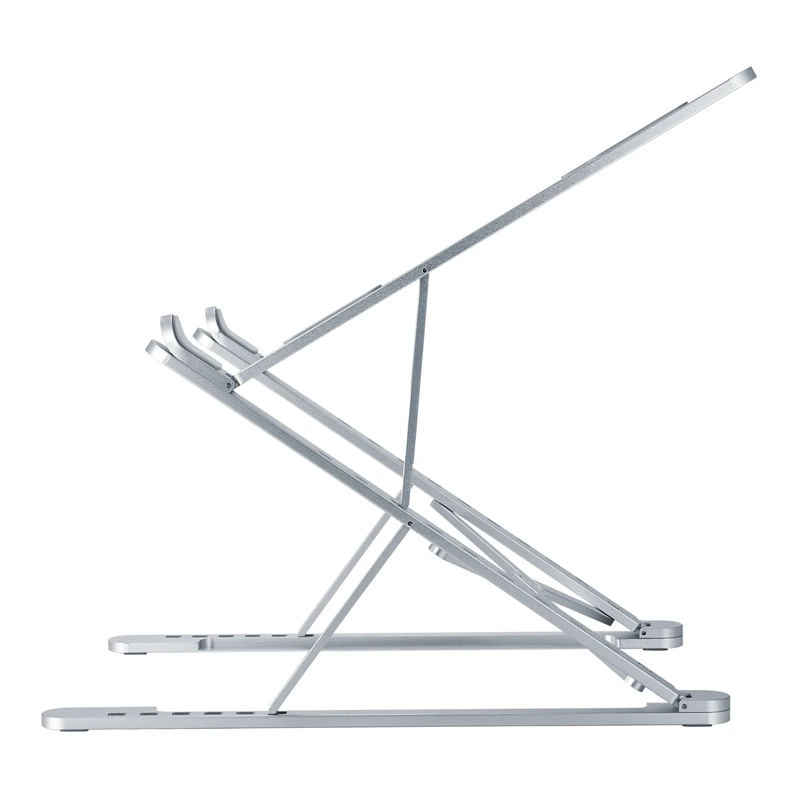 Портативная регулируемая алюминиевая подставка для ноутбука двухслойная