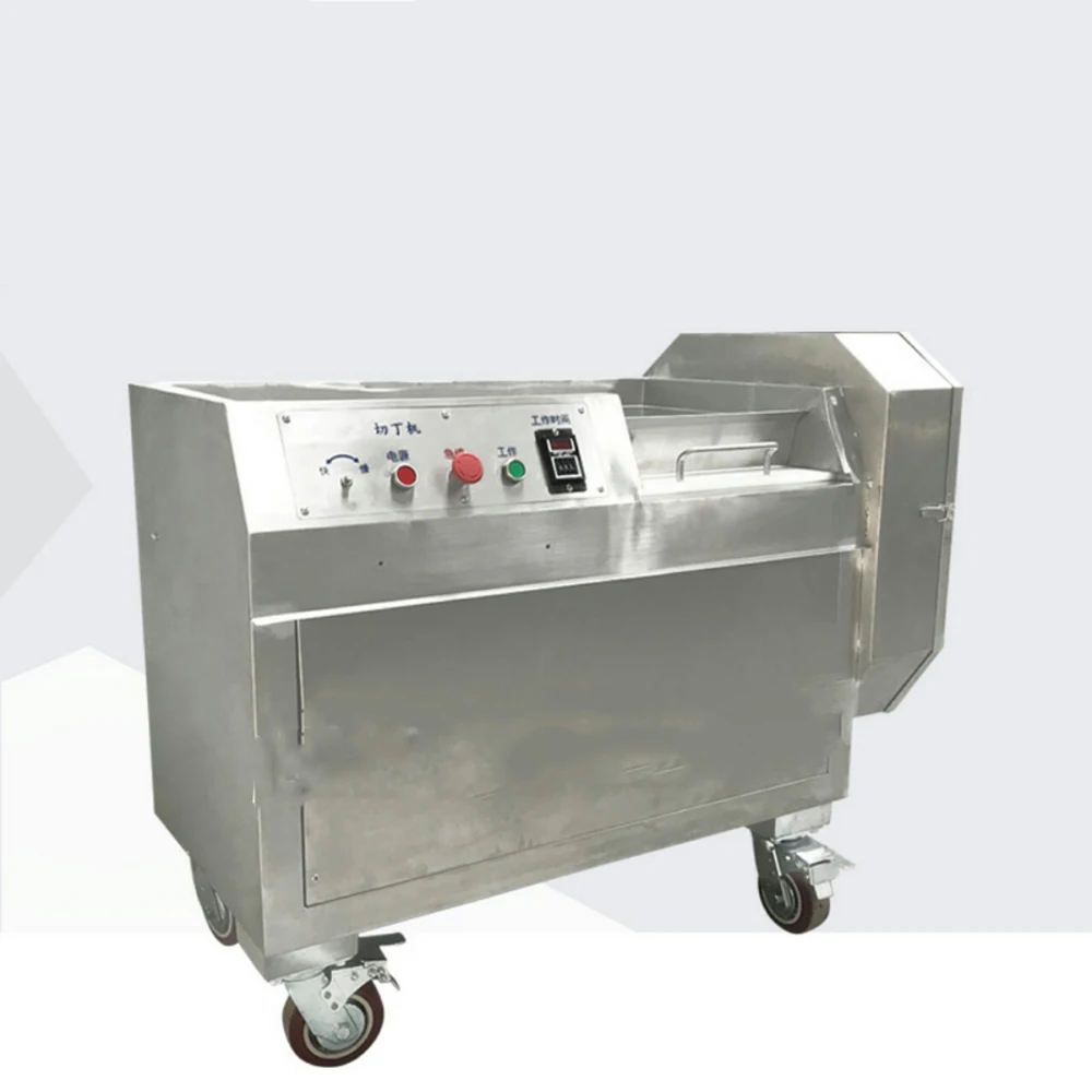 Высокая емкость промышленный свежий замороженный резак мяса машинка для нарезки