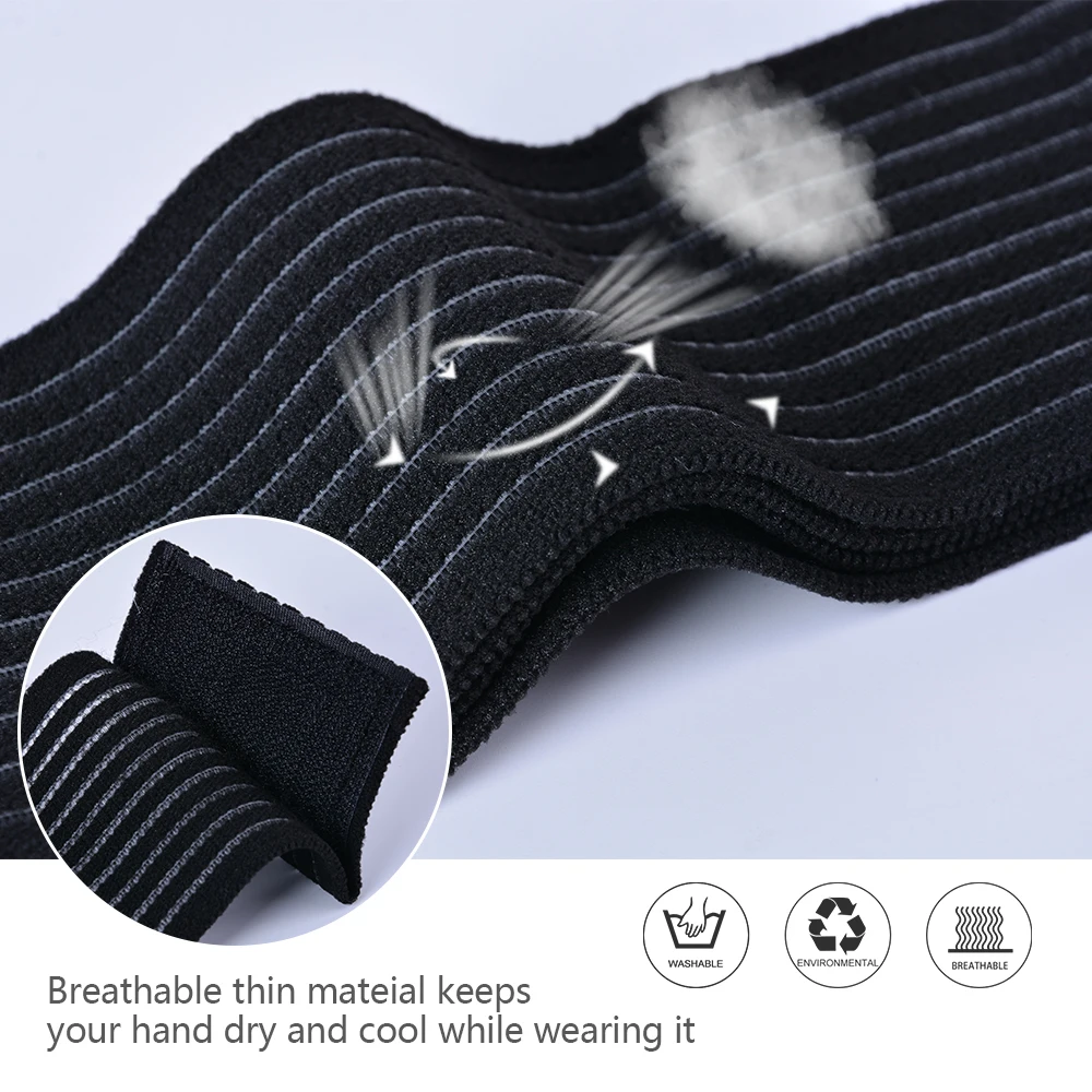 1 шт. поддержка колена для спорта высокая эластичная повязка компрессионная