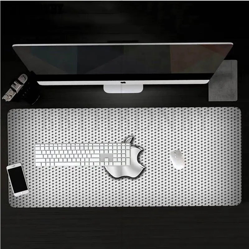 

BBTHBDNBY Apple Logo Vintage Cool Large Mouse pad PC Computer mat Size for for Cs Go LOL Game Player PC Computer Laptop