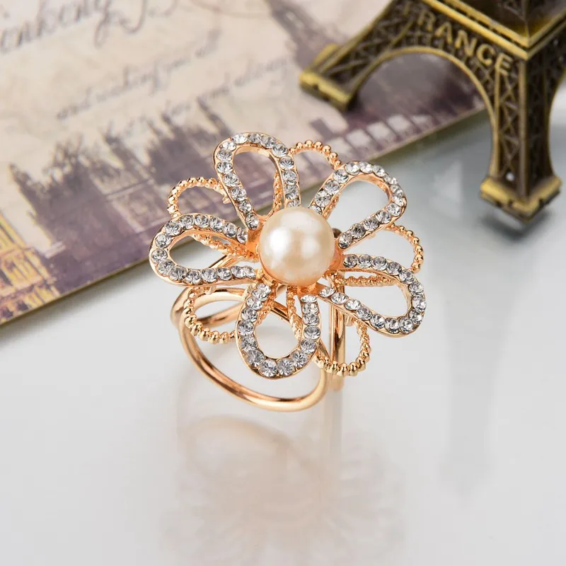 KingDeng Броши Жемчуг Эмаль Pin Шарф Пряжка Женские Аксессуары Модные Ювелирные