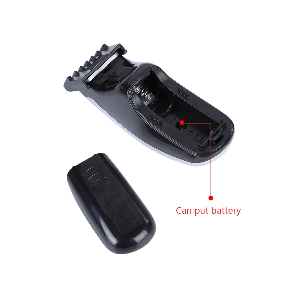 KEIMEI машинка для стрижки волос мини электрический триммер с чистящей щеткой сухая