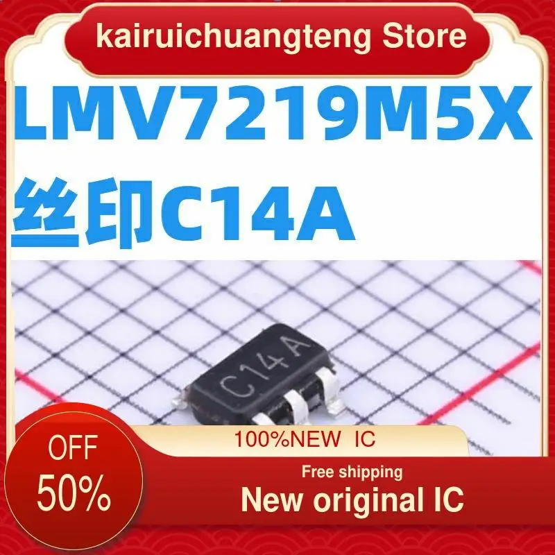 

（1PCS） LMV7219M5X/NOPB LMV7219M5X SOT23-5 C14A New original IC