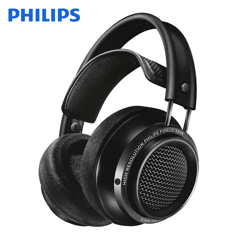 Philips X2HR наушники Fidelio Hi-Fi гарнитура 3 м длиной, проводной наушники Xiaomi HUAWEI Iphone смартфона