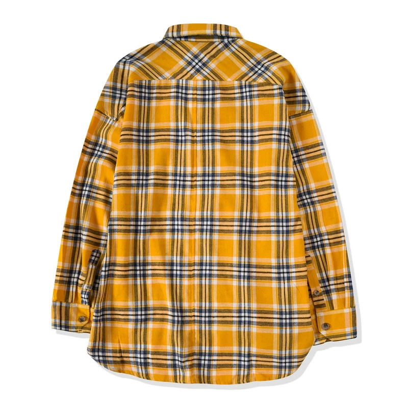Мужская Повседневная рубашка в стиле хип хоп с длинным рукавом|shirt 2|dress shirtflannel men