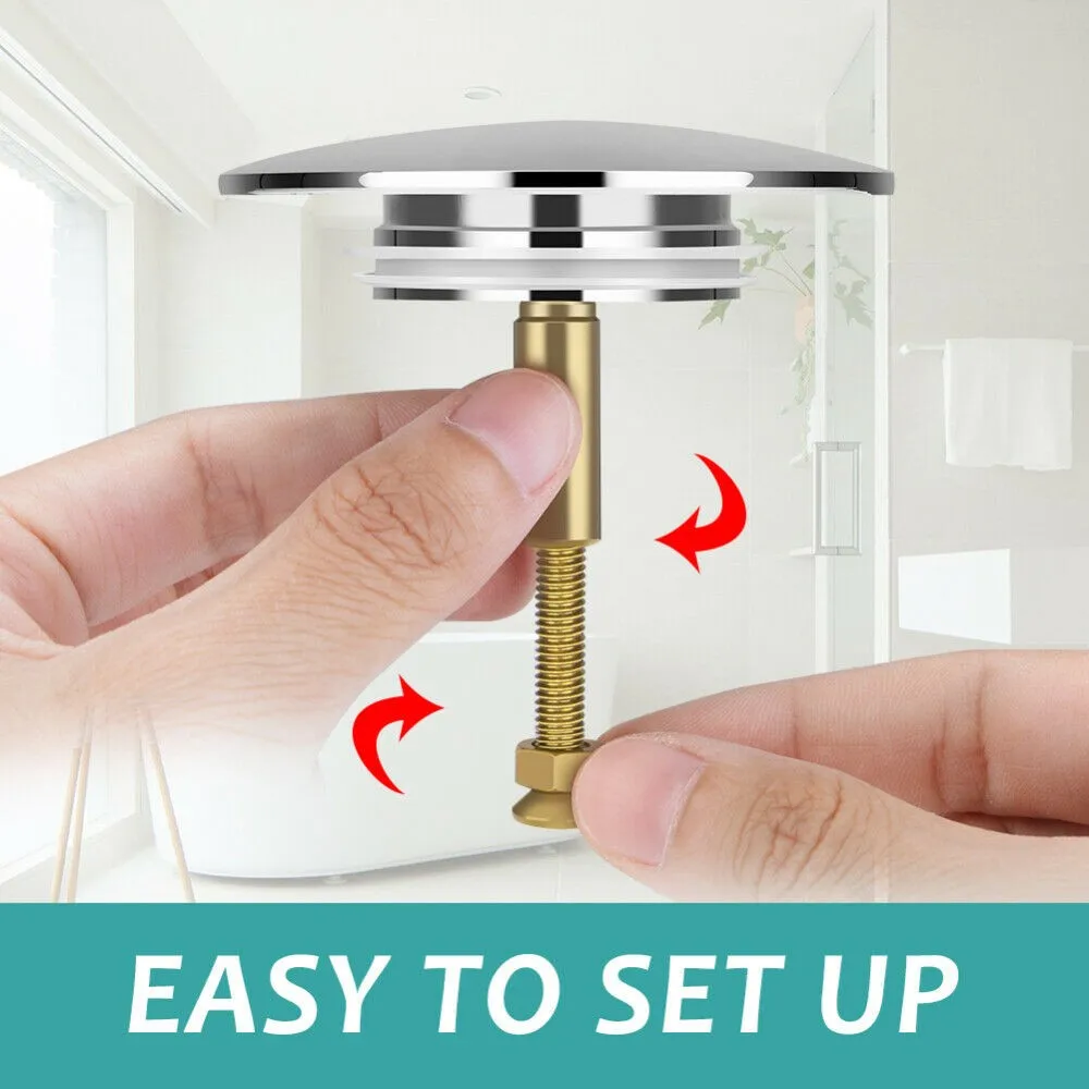 

* Copper Bathtub Drain Plug 70 70Mm 70mm Adjustable Basin Bath Durable