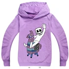 Ди-джей Marshmello новые осенние детские толстовки с капюшоном, 3D с принтом с героями мультфильмов для мальчиков и девочек подростков свитер с капюшоном из хлопка детские Топы Одежда От 2 до 14 лет