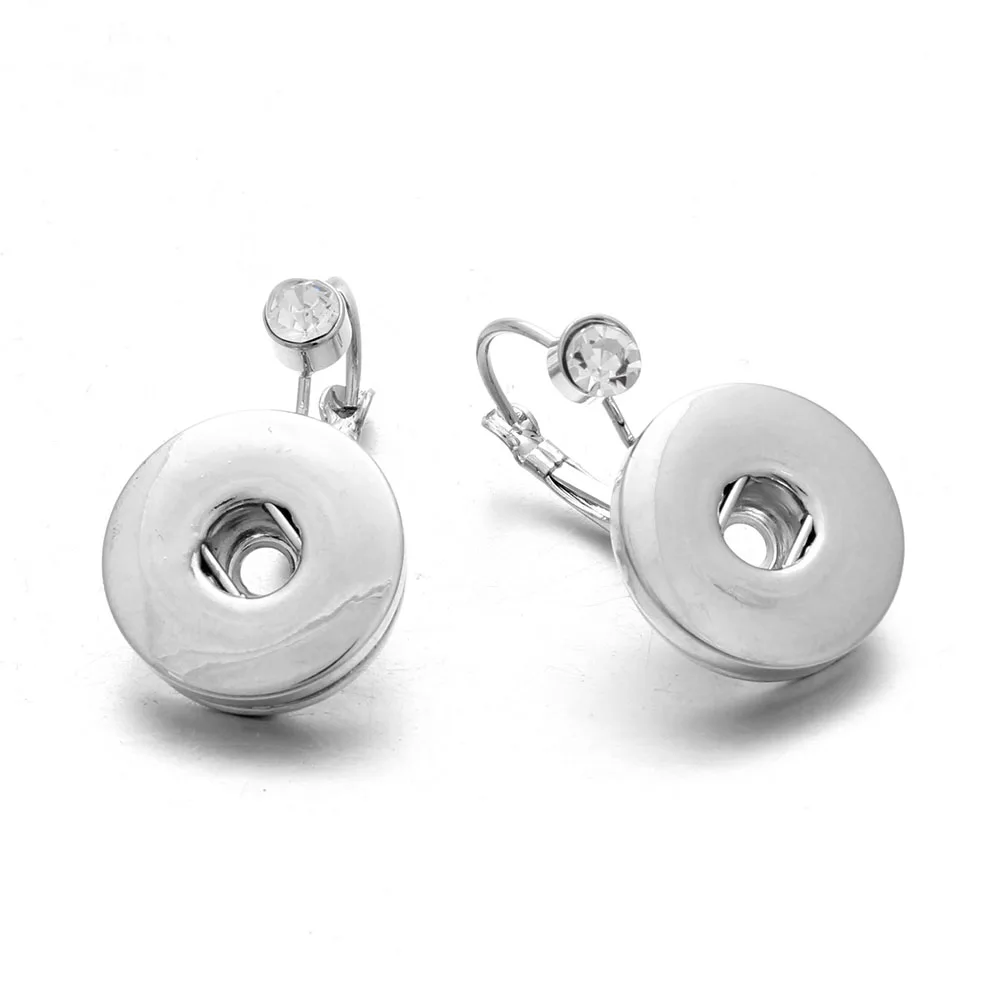 Серьги подвески серебристого цвета для женских часов 18 мм 12 мм|snap earrings|earrings forearrings