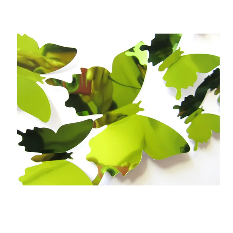 

Creative Butterfly Refrigerator Sticker Home Decoration Kitchen Mural DIY Wall Stickers Party Sticker Kids Room Wallpaper