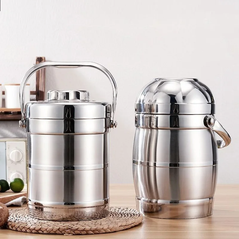 Двухслойное изоляционное ведро из нержавеющей стали трехслойная Студенческая