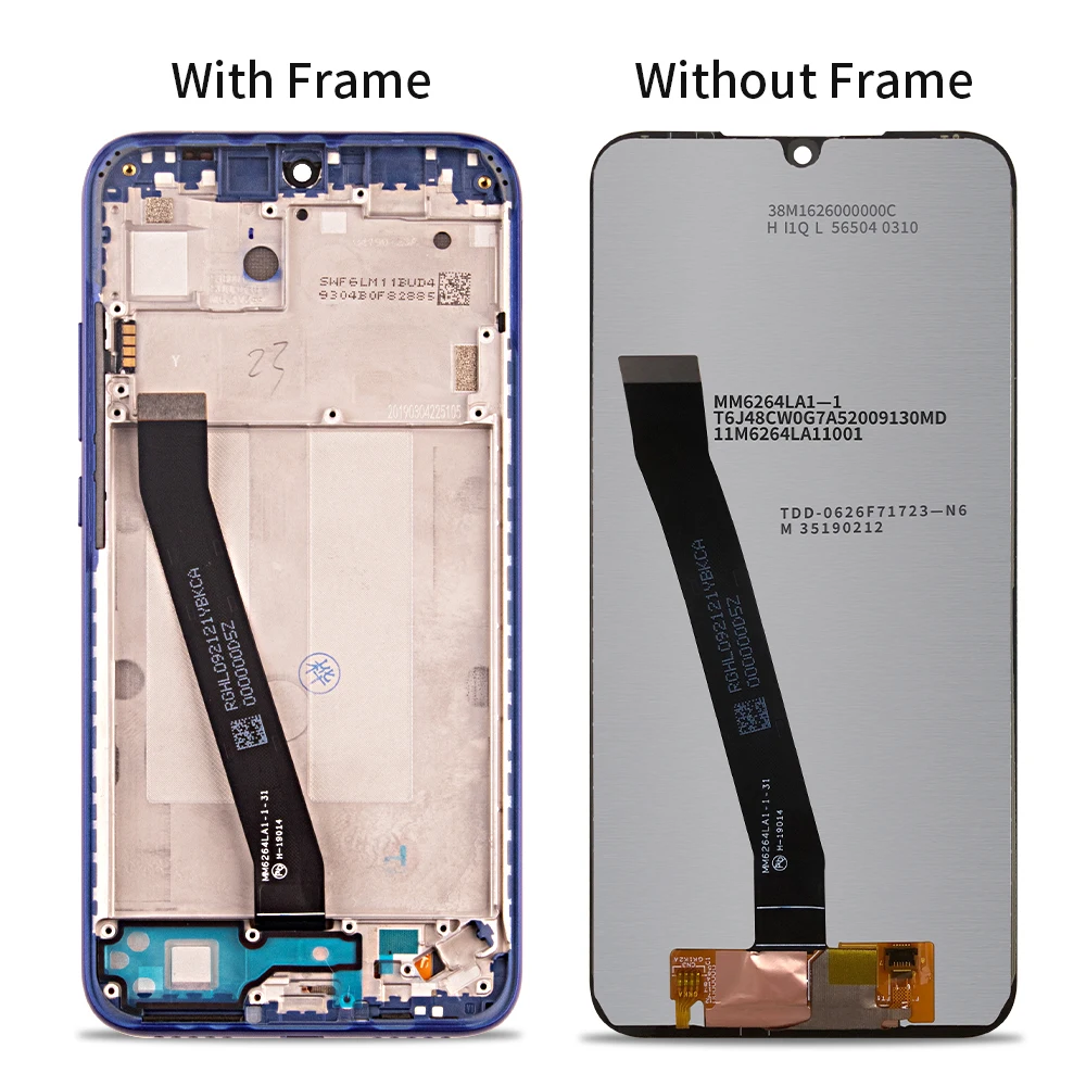 Протестированный ЖК дисплей для Xiaomi Redmi 7 дигитайзер сенсорная панель запасные