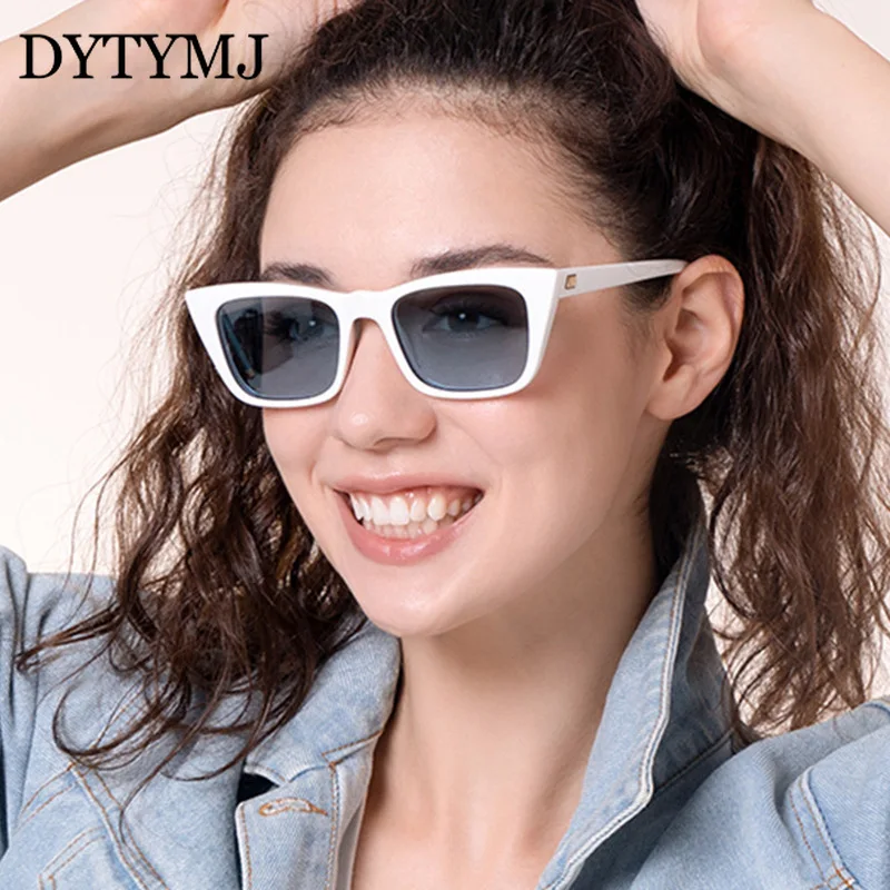

DYTYMJ Retro Cat Eye Sunglasses Women Luxury Brand Gradient Sun Glasses Women Vintage Cateye Shades for Women Gafas De Sol Mujer