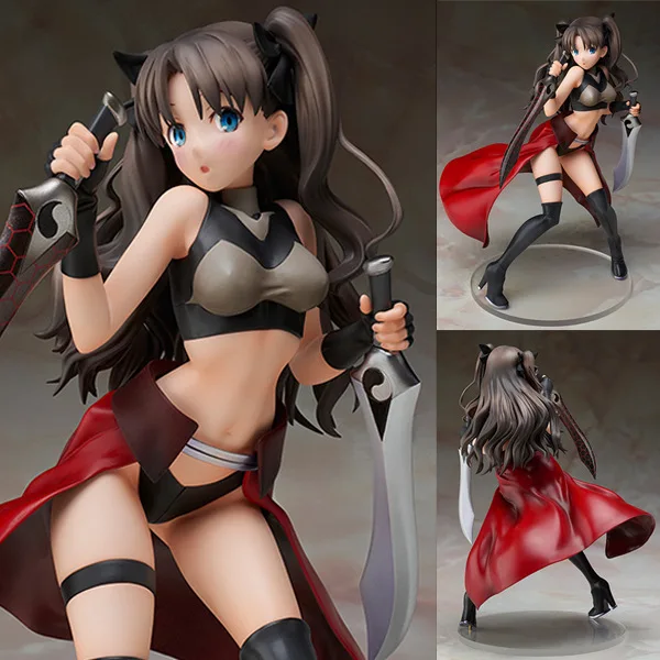 Экшн фигурка Fate/stay night Tohsaka Rin Archer ver. Игрушки 24 см ПВХ персонажи подарок Fate zero