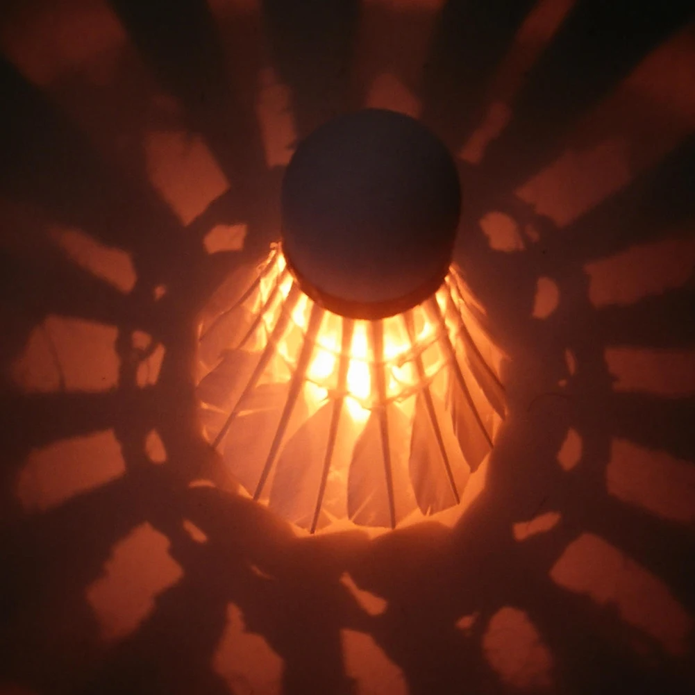 

Brand New Birdies Lighting Dark Night Colorful LED Badminton Shuttlecock