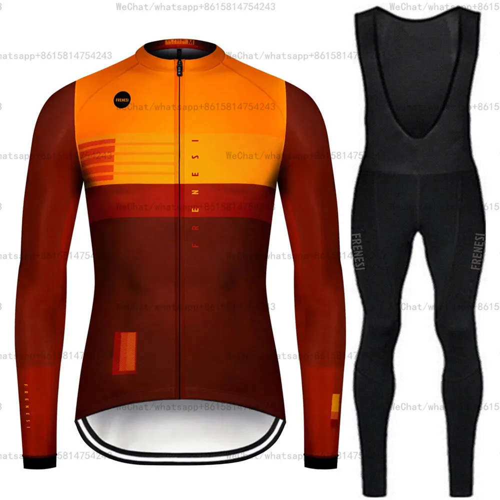 Autumn sets Gobiking cx pro унисекс осень Майо с длинным рукавом Велоспорт Ajuste justo одежда согреться гоночный велосипед Спорт велосипед ciclismo - Цвет: Autumn sets