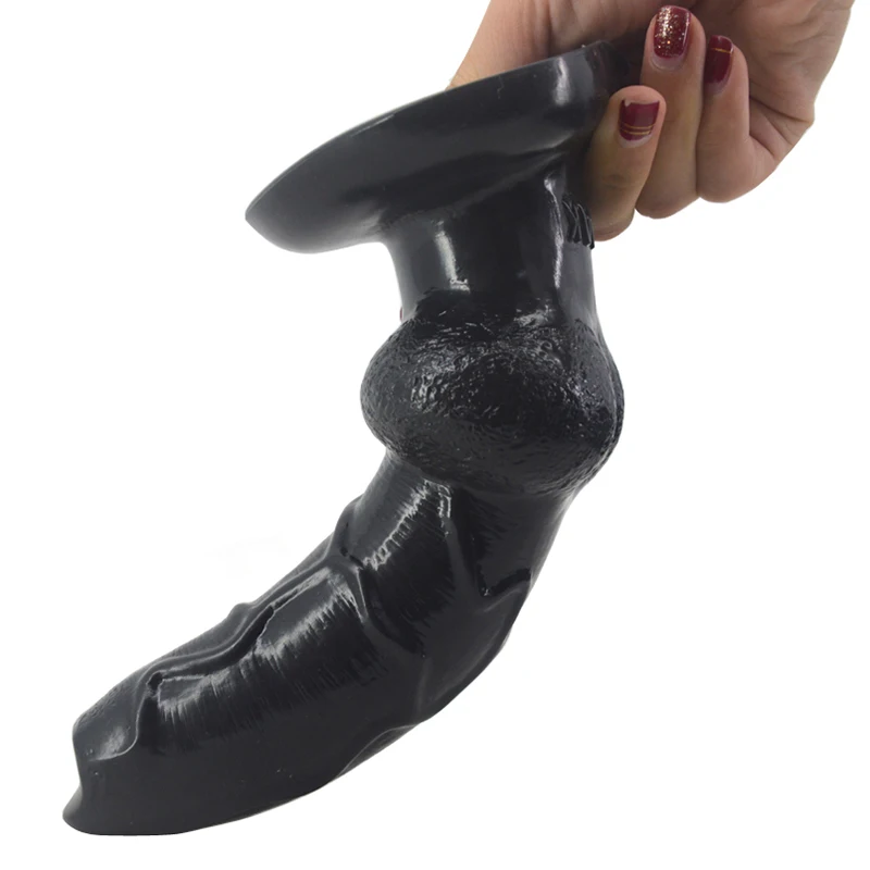 Фаллоимитатор собаки игрушки для взрослых животное анальный фаллоимитатор и