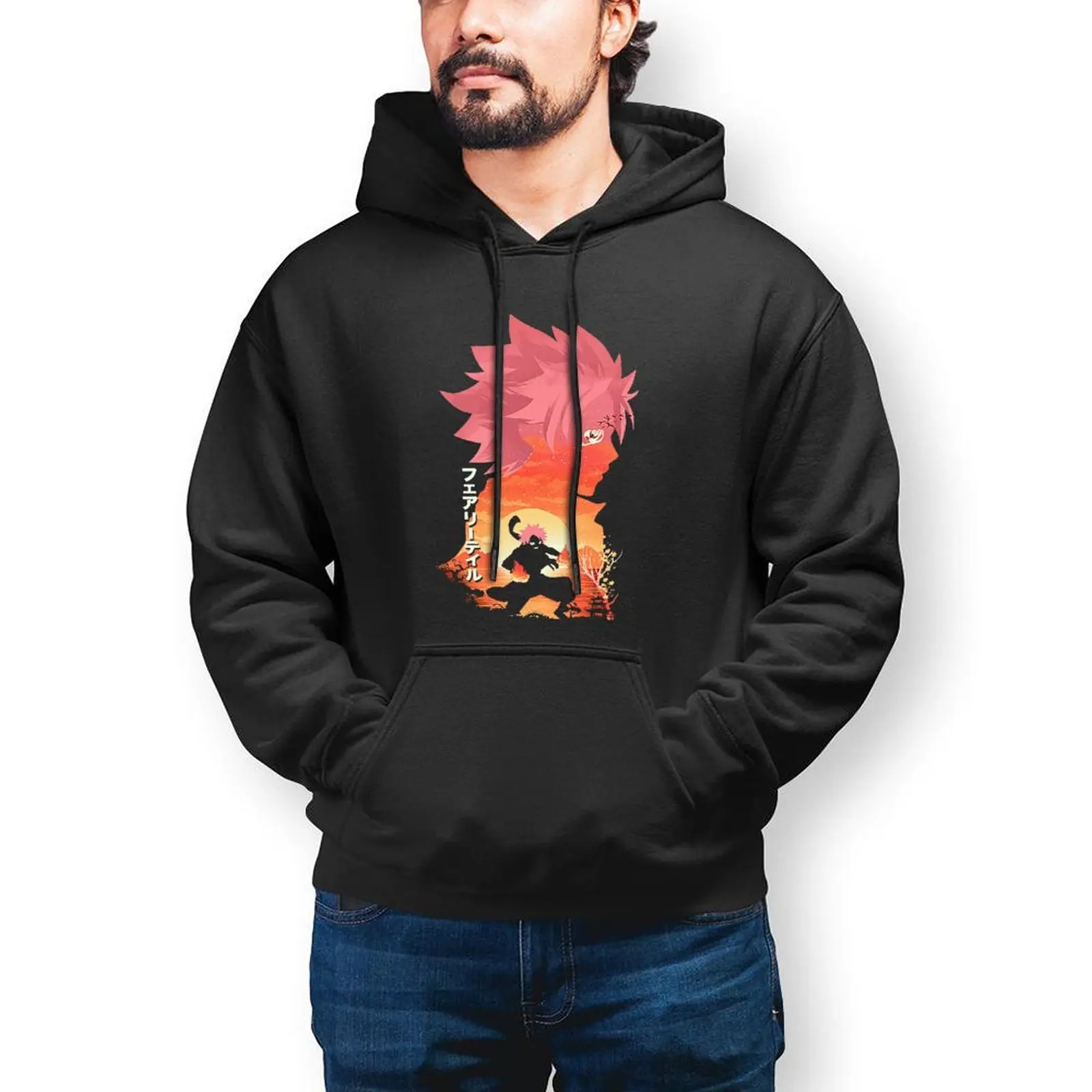 

Толстовка с волшебным хвостом, популярные длинные хлопковые толстовки, мужской осенний Свободный пуловер, Толстовка X