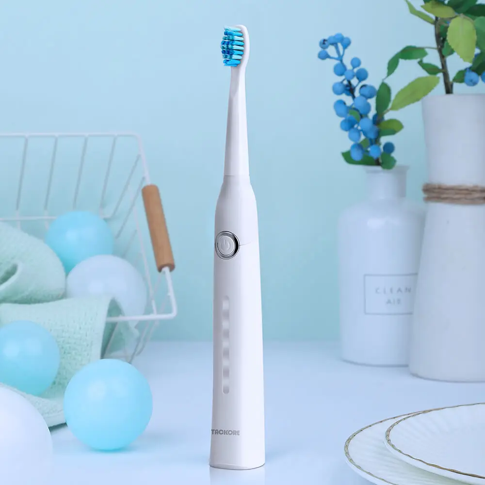 Tackore Sonic электрическая зубная щетка 5 режимов USB зарядка перезаряжаемая ультра