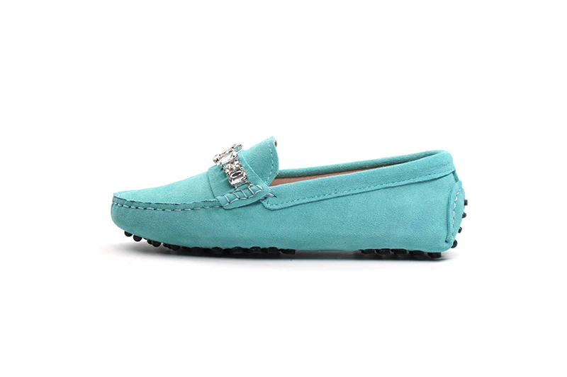 genuine cowhide leather women shoes Female Casual Fashion Flats Spring Autumn driving shoes women leather loafers