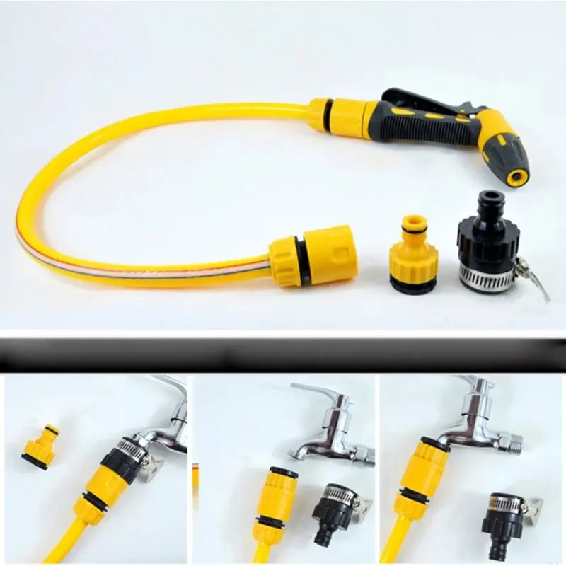 

New Multi Function High Pressure Horticulture Irrigation 5m Watering Pipe Adjustable Quick Hose Connector Waterer for Garden