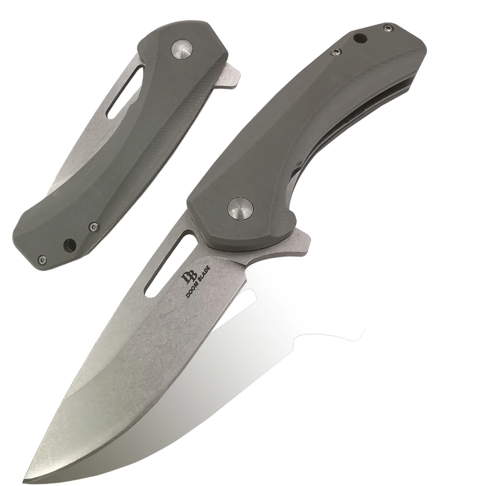 Складной нож 60 61HRC D2 острый портативный инструмент с рукояткой G10 для рыбалки и