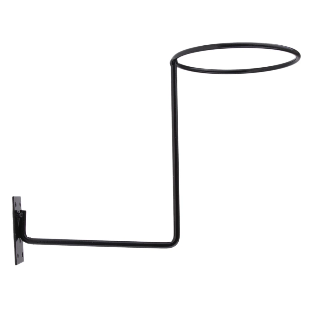 

MagiDeal Motorcycle Wall Mount Helmet Holder Hanger Rack Jacket Hook, Black