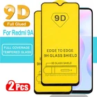 Закаленное стекло 9D с полным приклеиванием для Xiaomi Redmi 9A, 2 шт., стекло 9AT, защитная пленка для экрана Redmi 9 9C A9 C9