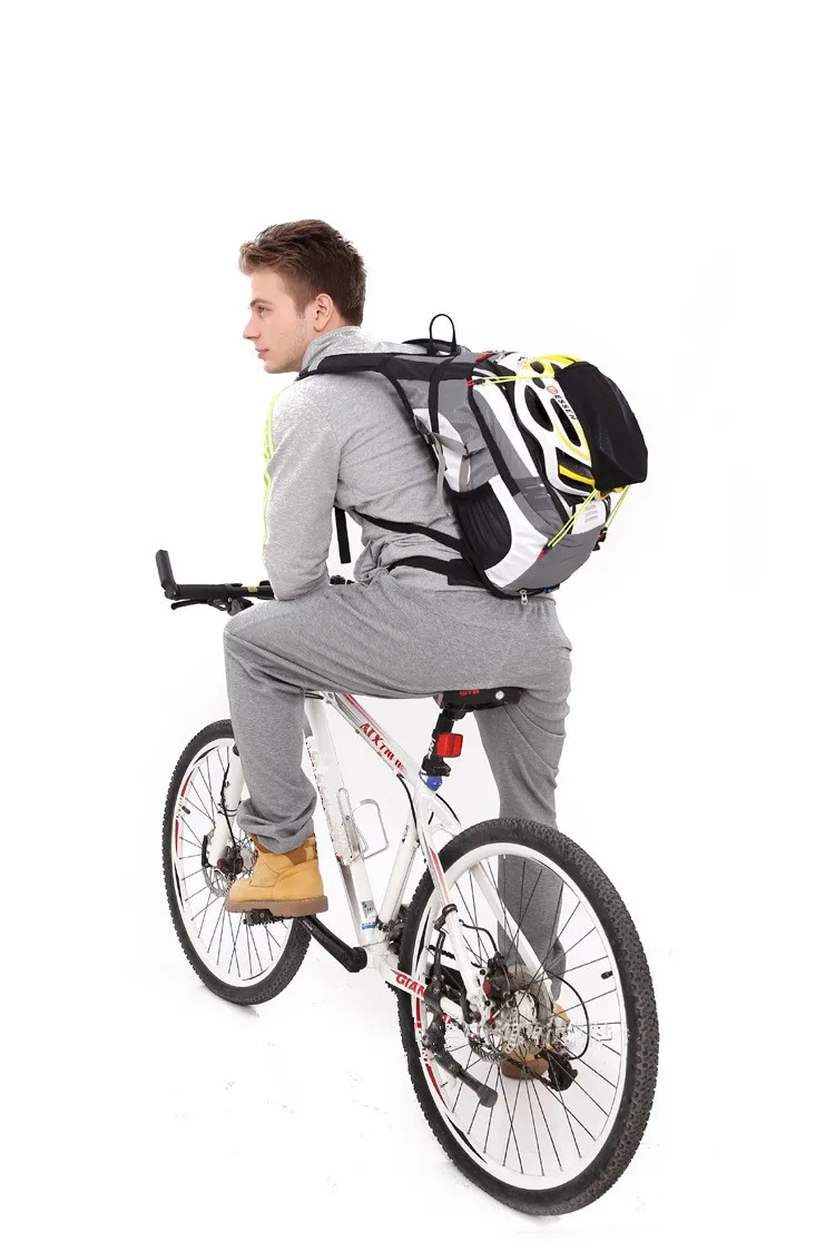 Рюкзак для верховой езды MTB для активного отдыха 18L дышащий рюкзак для верховой езды для езды на велосипеде сумка для велоспорта+ сумка для воды