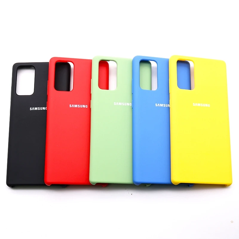 Samsung Note20 Ultra Case Original Liquid Silicone Soft Back Cover For Galaxy Note 10 Lite 20 case | Мобильные телефоны и