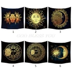 Солнце и луна психоделическая стена Таро гобелен гадание алтарь Таро скатерть Прямая доставка
