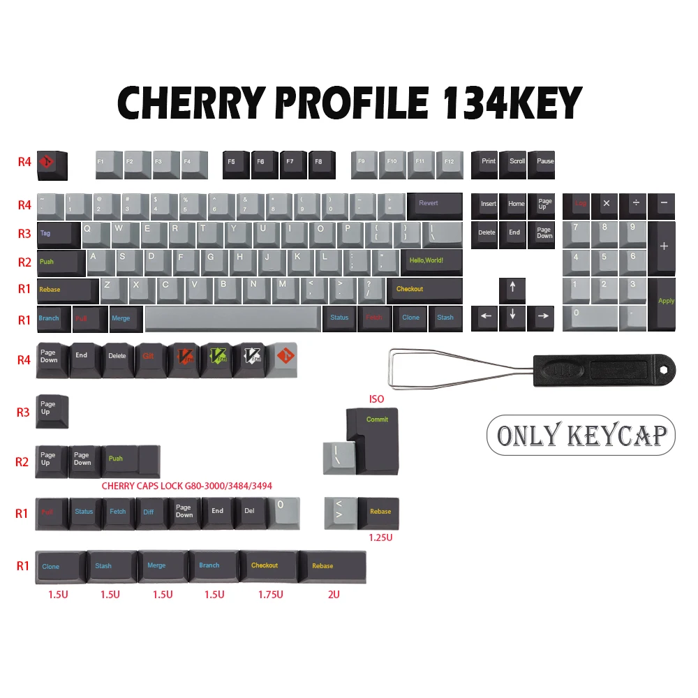 Фонарь Oblivion крышка ключа Cherry для MX Switch GK61 64 68 108 6.25u | Компьютеры и офис