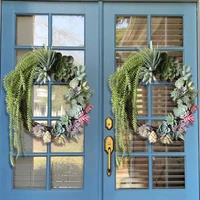 simulation garland ring field pendant door knocker wreath decoration wreath easter gift pendant wreath