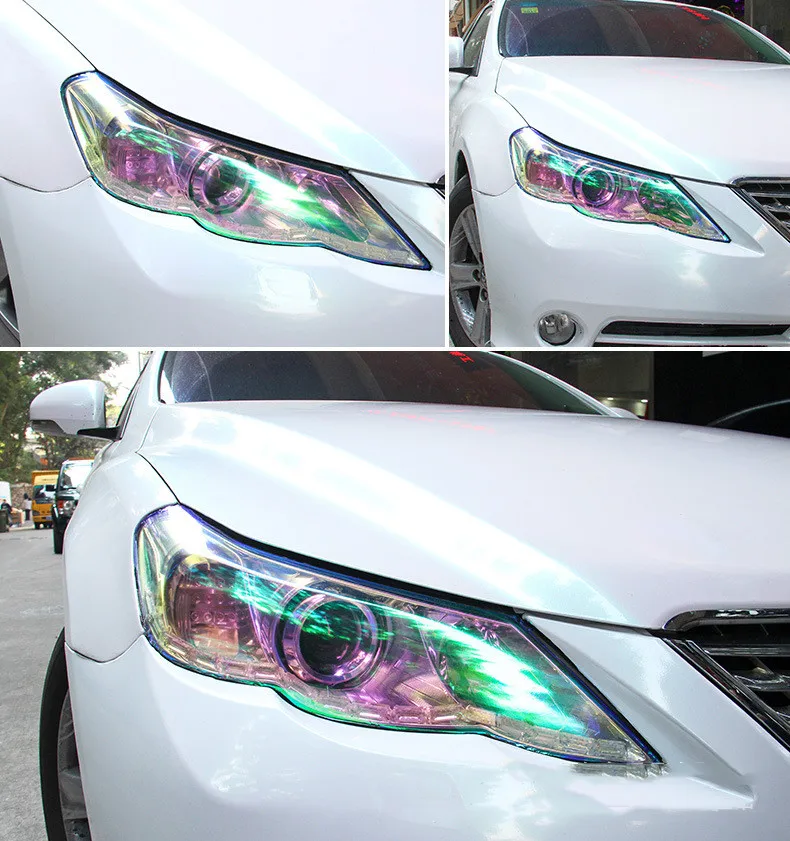 Пленка хамелеосветильник для фар пленка с функцией смены цвета автомобиля