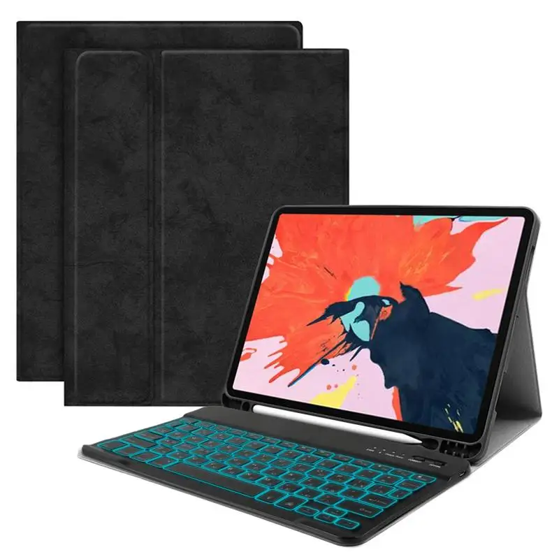 Чехол для iPad Pro 2020 11 дюймов с русской клавиатурой карандашом 7 цветов чехол Bluetooth